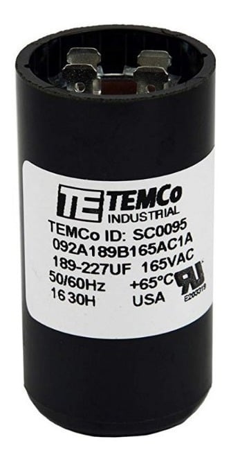 IRP 189-227 UF 220V Start Capacitor - Motor Compressor Cs189x220 - Fast Shipping